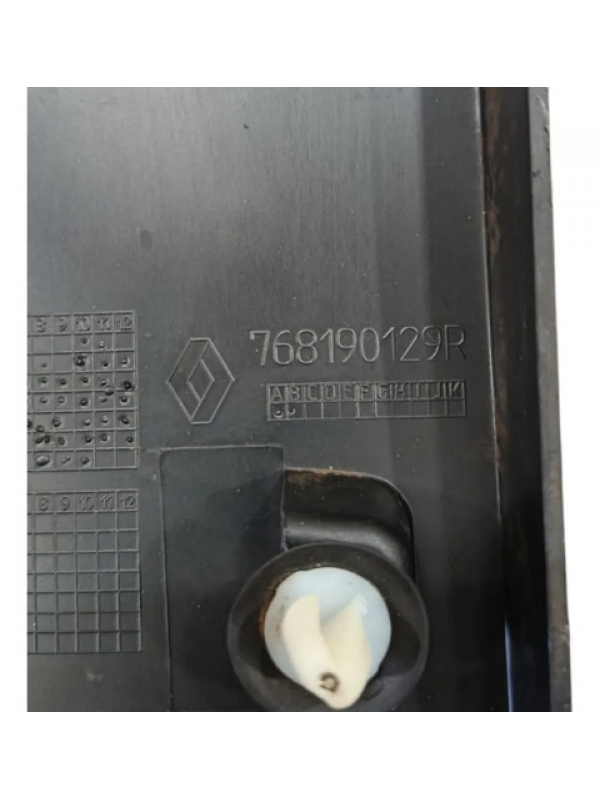 Friso Coluna Dianteira Renault Master 2013/2022 768190129r Preto