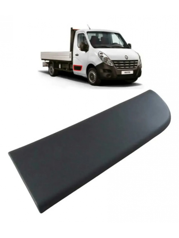 Friso Dianteiro Direito Renault Master 2.3 2013 2014 15 À 22 Preto