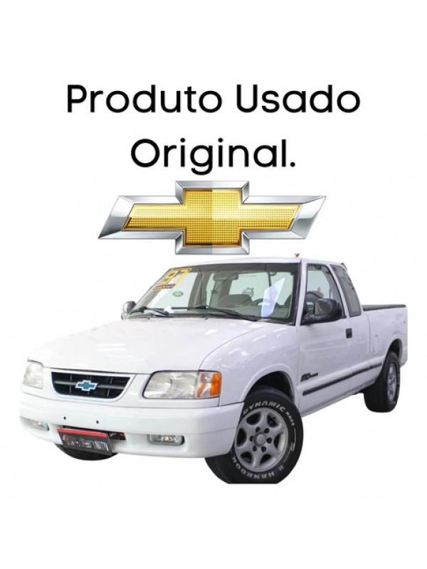 Grade Churrasqueira Superior Blazer S10 1995 À 2011 Original Preto Fosco