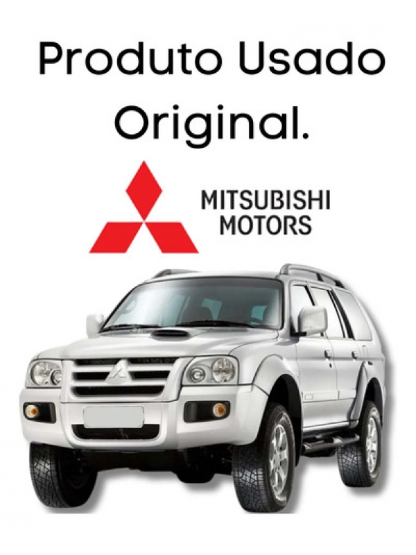Moldura Porta Dianteira Lado Esquerdo Pajero Full 2001/2007. Prateado