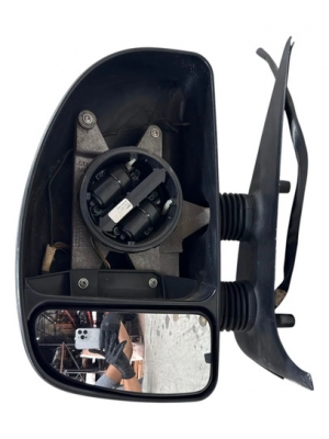 Retrovisor Preto Lado Esquerdo Fiat Ducato 2006 À 2015 2016