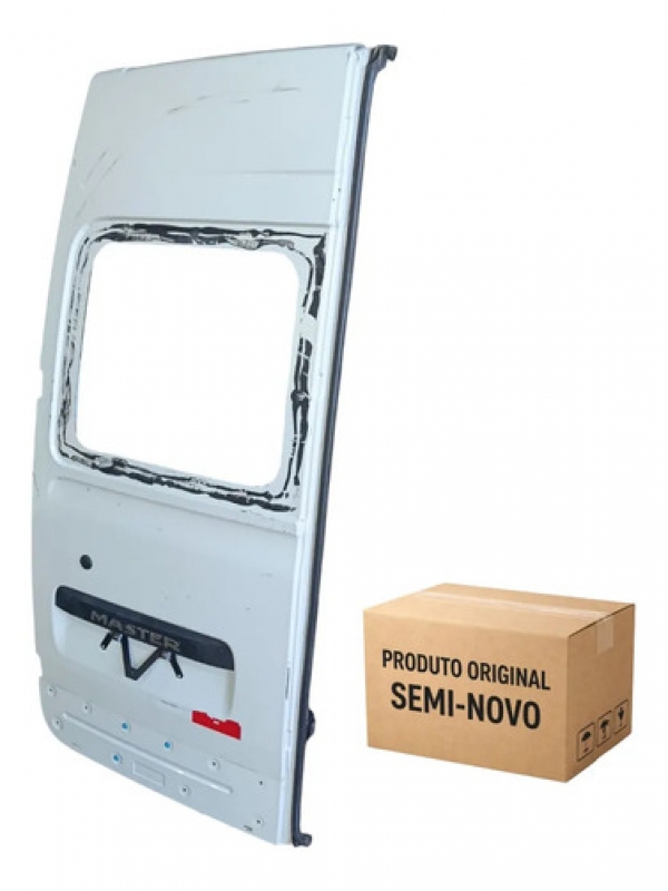 Porta Traseira Esquerda Renault Master 2.3 2014 2015 À 2022. Traseira Esquerda Branco