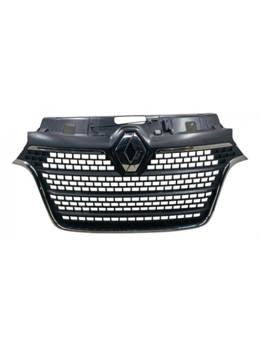 Grade Dianteira Renault Master 2.3 2023 2024 2025 Até 2026 . Preto Original