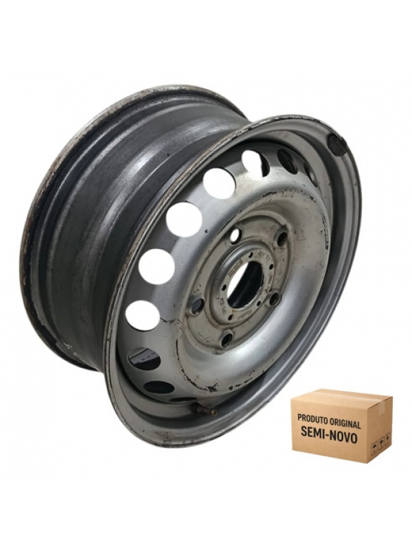 Roda De Ferro Ford Transit Nova 2.0 2019 2020 2021 22 À 2026 Prateado