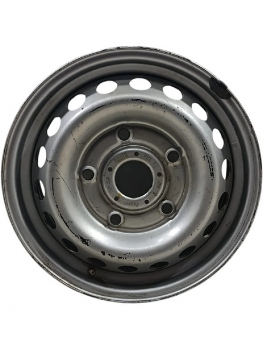 Roda De Ferro Ford Transit Nova 2.0 2019 2020 2021 22 À 2026 Prateado