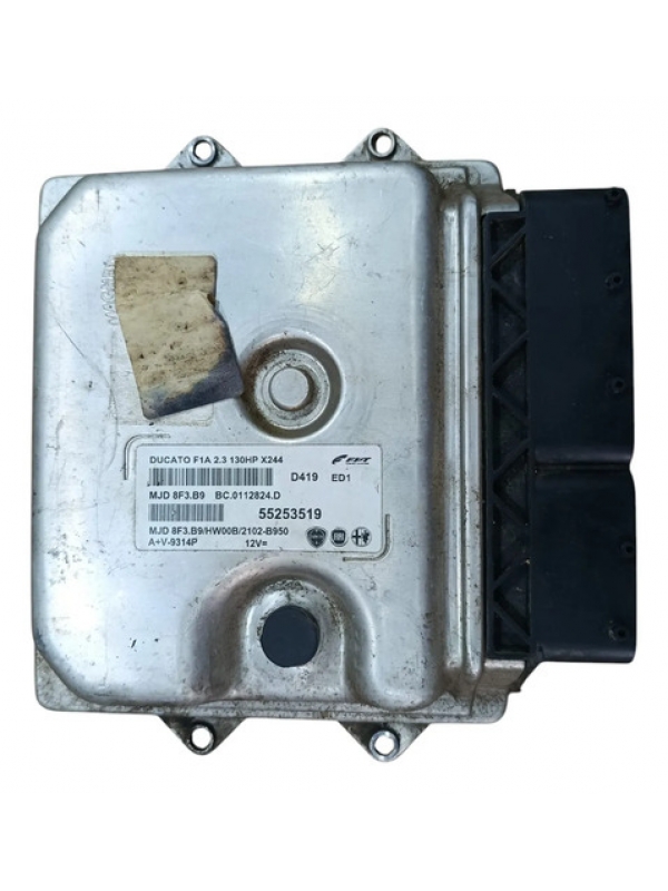 Kit Módulo Ignição Com Chave Fiat Ducato 2.3 2013 À 2015