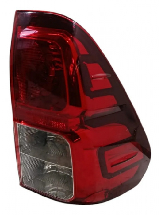 Lanterna Traseira Direita Toyota Hilux Fume 16 À 22 Original Direito/passageiro Vermelho