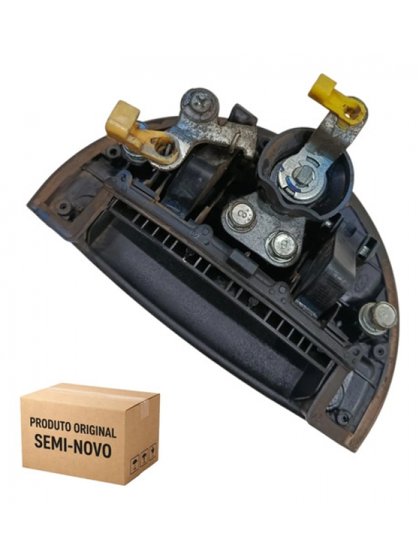Maçaneta Externa Lado Esquerdo Hyundai Hr 2.5 2005 À 2024 Preto Dianteira
