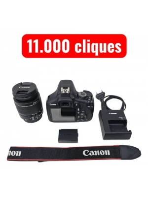 Câmera Canon Eos Rebel T7+ 24.1mp Lente Carregador Bateria Preto