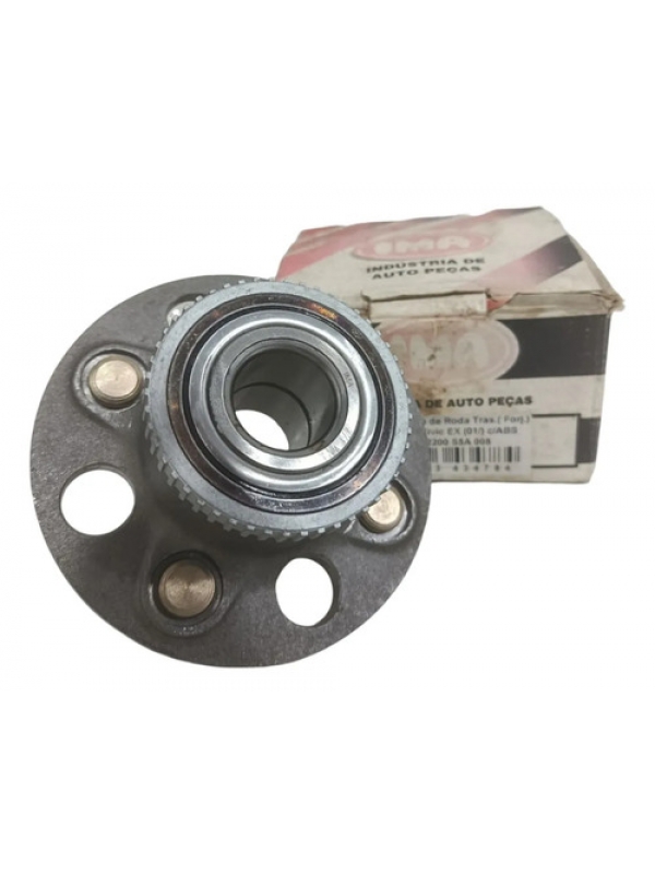 Cubo Roda Traseiro Rolamento C/ Abs Honda Civic 2001 Até 006