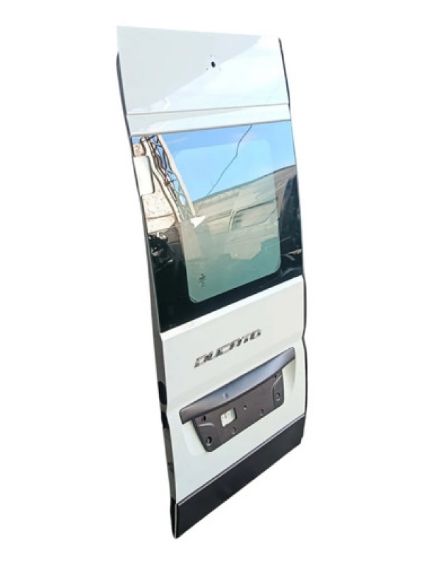 Porta Traseira Esquerda Ford Transit Teto Alto 2018 À 2026 Traseira Esquerda Branco