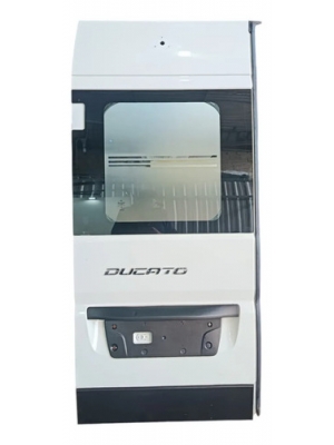 Porta Traseira Esquerda Ford Transit Teto Alto 2018 À 2026 Traseira Esquerda Branco