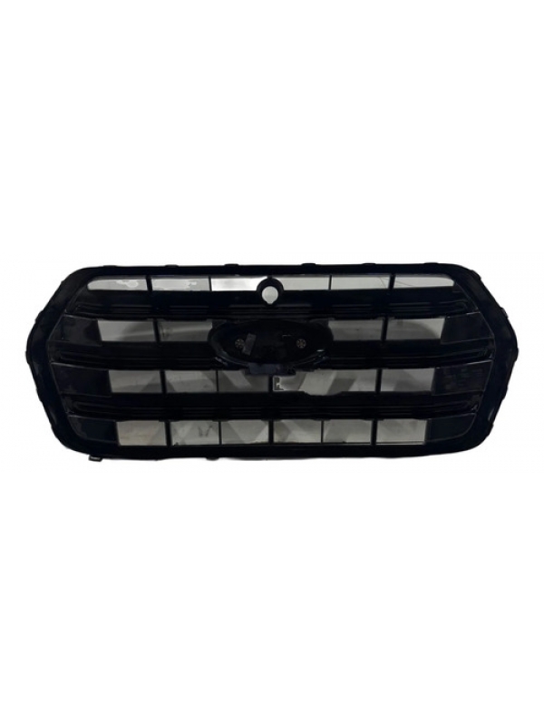 Grade Dianteira Ford Transit 2.0 2019 2020 2021 2022 À 2026. Preto Brilhante
