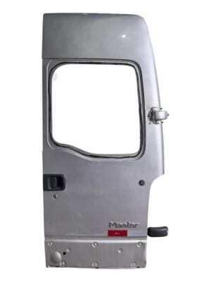 Porta Traseira Direita Renault Master 2.5 2005 2006 Até 2012 Traseira Direita Prateado