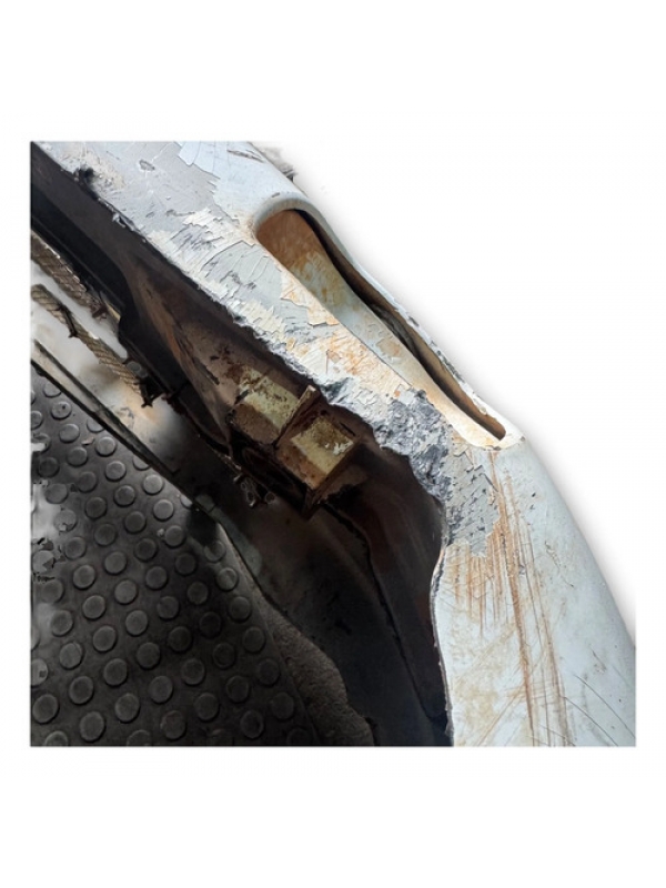 Parachoque Dianteiro Fiat Ducato 2.8 1999 2000 2001 Até 2004 Branco