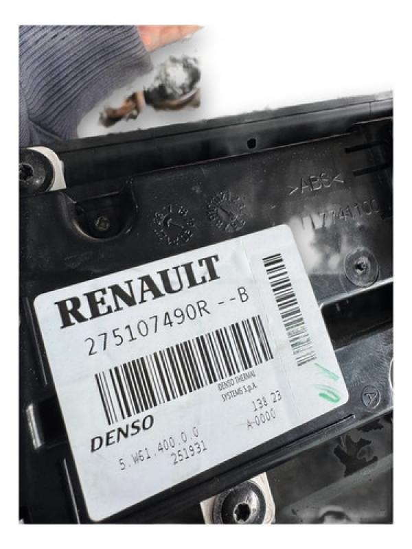Moldura C/ Comando De Ar Renault Master 2023 À 2025 Original