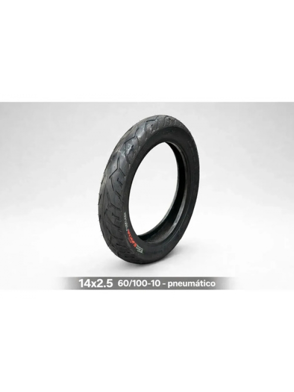 Pneu Bike Elétrica Scooter 14x2.50 64/254-10 60/100-10