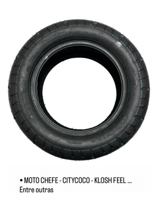 Pneu 225/40-10 Scooter Elétrico Citycoco Motochefe Klosh