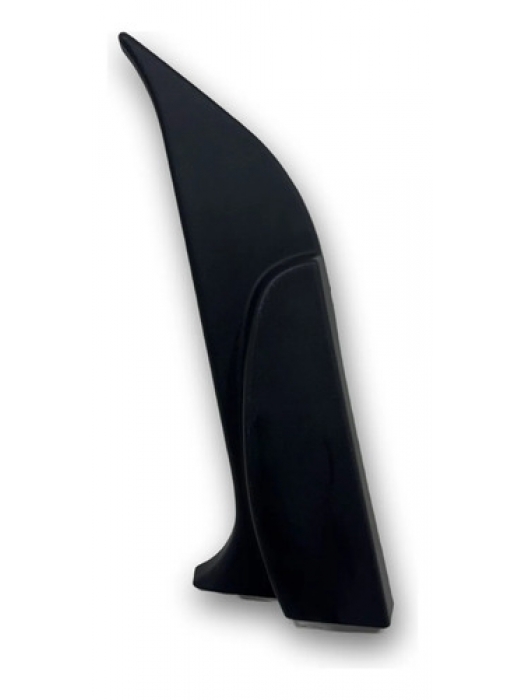 Moldura Retrovisor Lado Esquerdo Renault Master 2.3 14 À 22. Preto