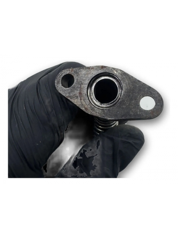 Cano Retorno Da Turbina Fiat Ducato 2.3 2009 2010 Até 2012. Prateado