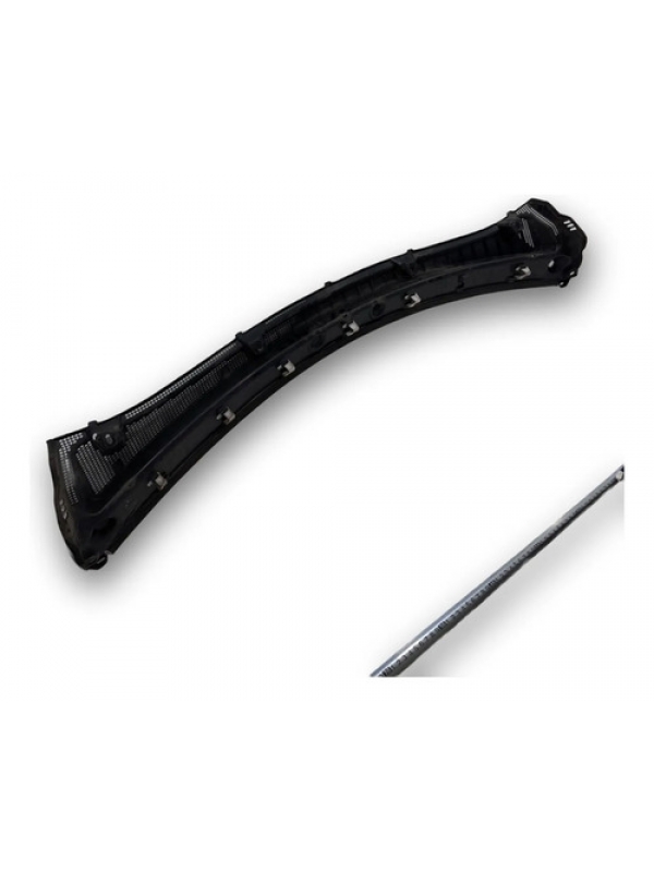 Grade Da Churrasqueira Renault Master 2.3 2023 2024 2025 Preto Fosco